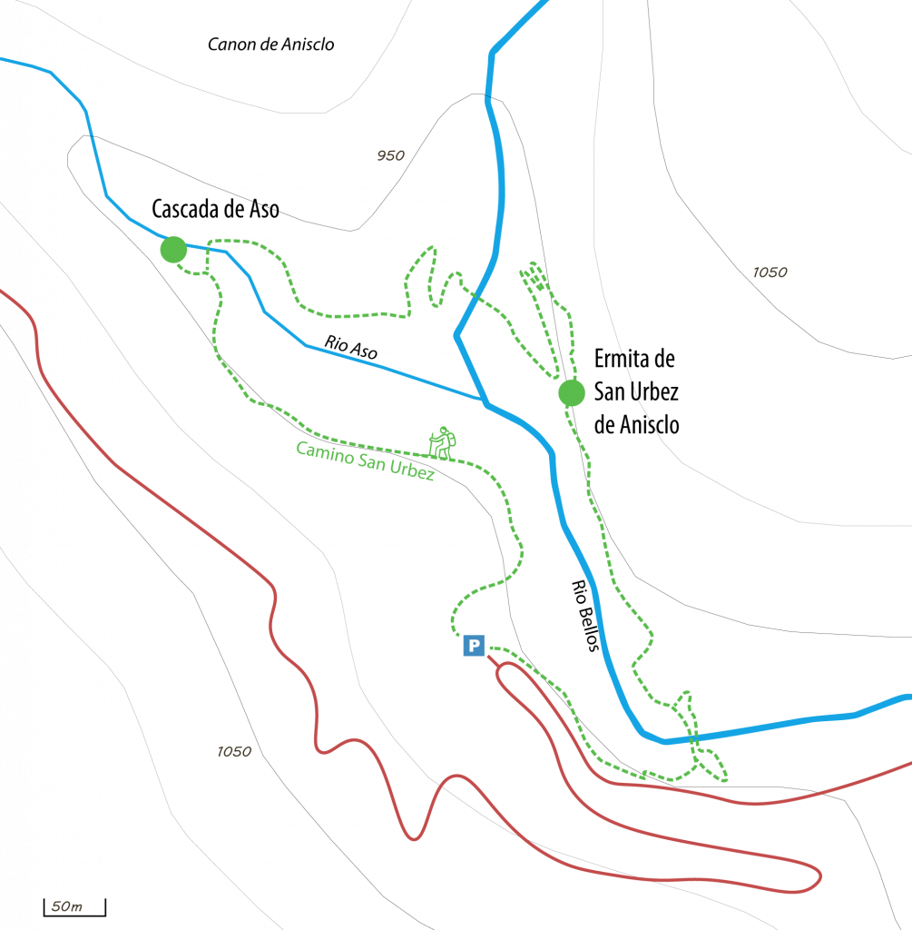 carte canyon de niscle